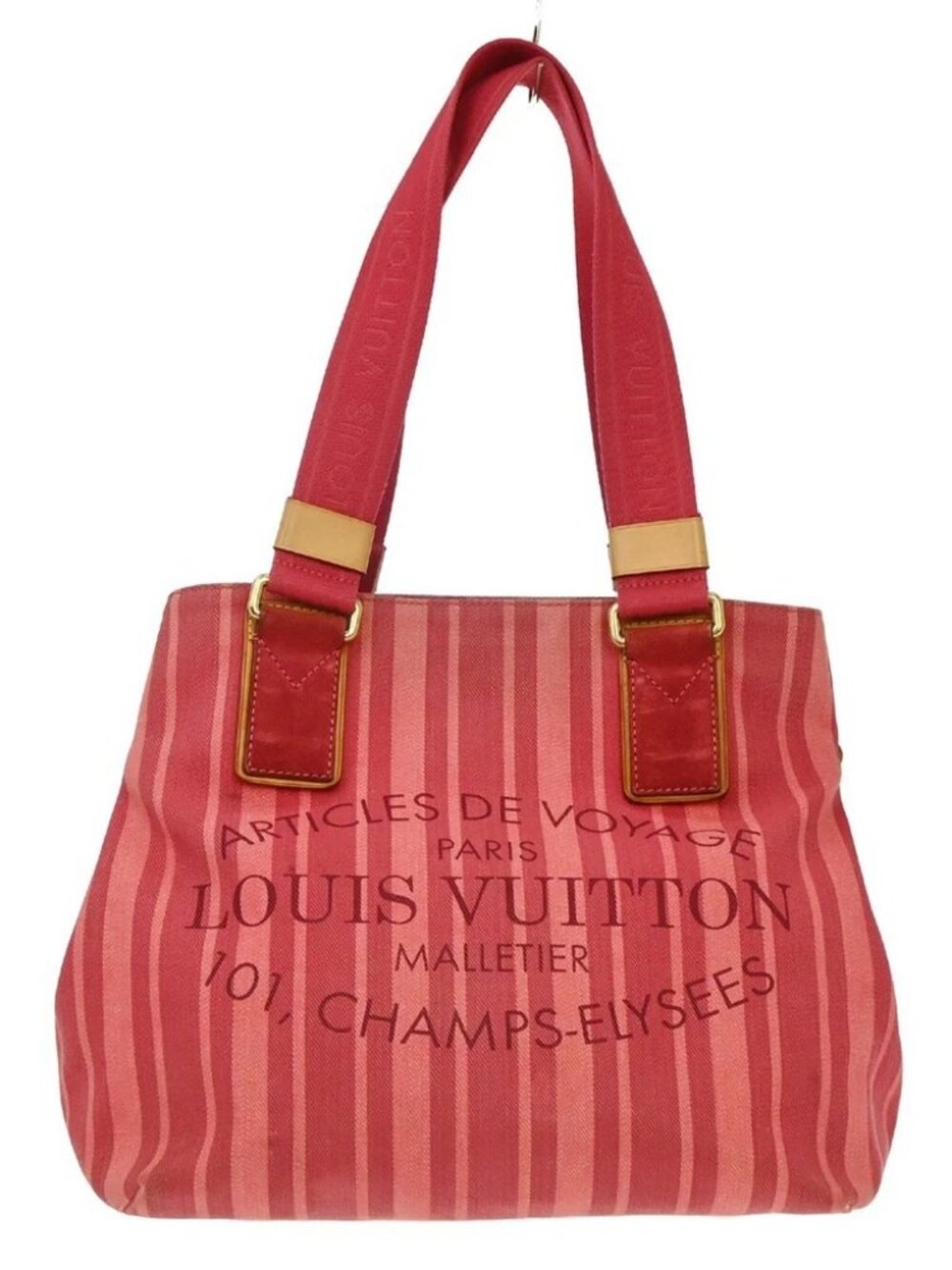 Louis Vuitton Plein Soleil Cabas PM Tote Bag Red